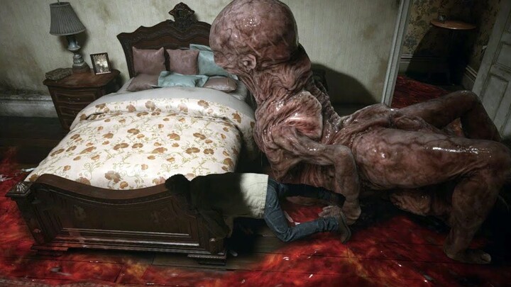 Resident Evil 8】 Ini tentang Yue! Bagaimana bayi aneh itu memakan Ethan? (sudut ketiga)