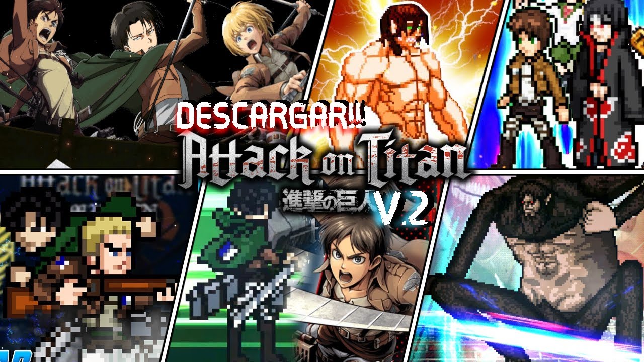 Attack on Titan Mugen V3 - DirectX (Exagear Android) 