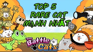 Top 5 Những Mèo Rare Cat Mạnh Nhất Thế Giới Top 1 Cameraman - The Battle Cats - Top Game Thành EJ