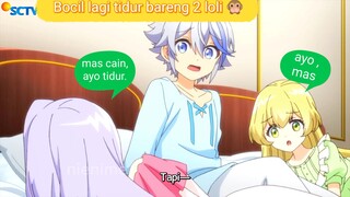 Bocil lagi ngapaiin,ya  dengan 2 loli 🗿...