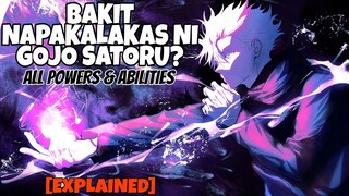 BAKIT SI GOJO ANG PINAKAMALAKAS?/Gojo's Power & Abilities(Explained)/JJK(Tagalog)