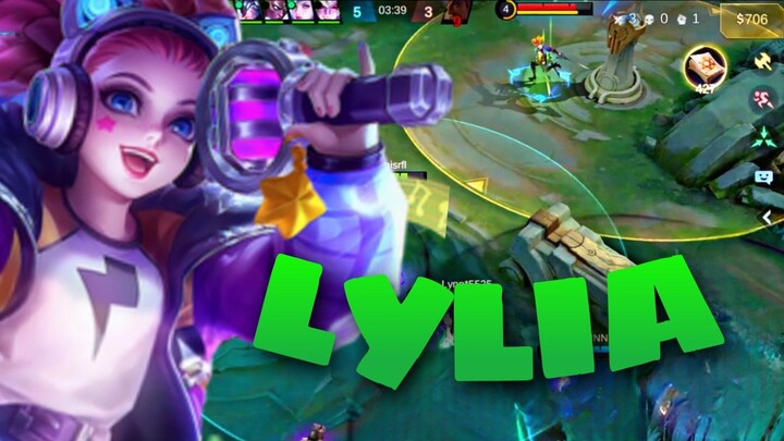 FULL SKILL GAMEPLAY LYLIA ☠️