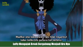 Kocak! Luffy Langsung Mengajak Brook Bergabung Tanpa Persetujuan Kru Lain