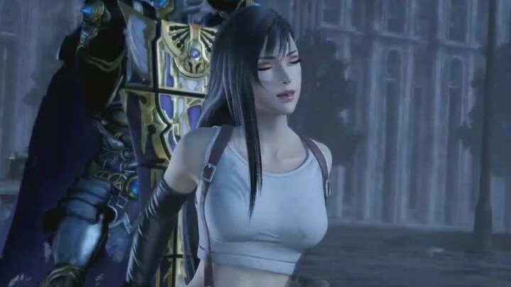 Final Fantasy 7 เทพธิดา Tifa ท่าใหม่ ชื่นชม