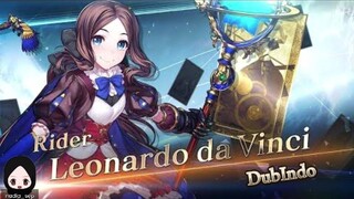 [DubIndo] Fate/Grand Order Arcade : Leonardo da Vinci (Lily)