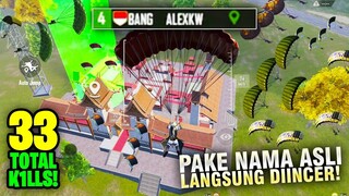 GANTI NAMA JADI BANG ALEX LANGSUNG JADI INCERAN MUSUH! TEMBUS 33 K1LLS! - PUBG MOBILE