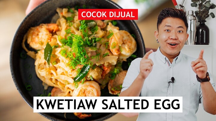 COCOK DIJUAL - AUDREY MASTERCHEF MASAK KWETIAW SALTED EGG. ENAK KE UBUN-UBUN BUND...