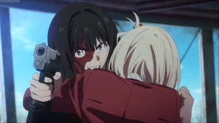 Takina Tries To Kill Yoshi To Get Chisato's Heart Back -Lycoris Recoil 12