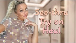 Micro Bikini Try on haul | See-Through Try On Haul | Transparent Lingerie and Clothes