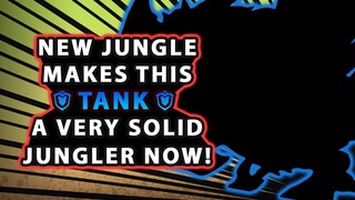This Tank Is Great At Jungling After The Latest Update | Mobile Legends