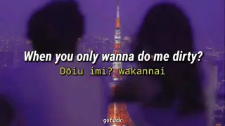 Japanese version of light switch with lyrics
