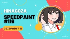 Sakura Momoko a.k.a Maruko in glow up version [HinaGoza Speedpaint #116]