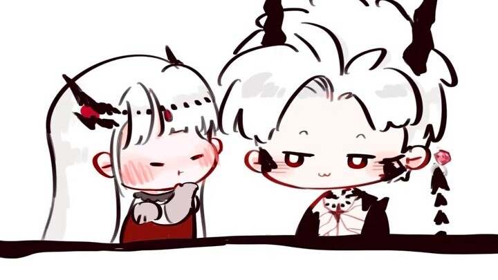 [Love and Deep Space/Qin Che Short Comics] Long Che and Valentine's Day