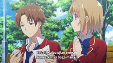 Youkoso Jitsuryoku Shijou Shugi no Kyoushitsu e BD episode 3 sub indo