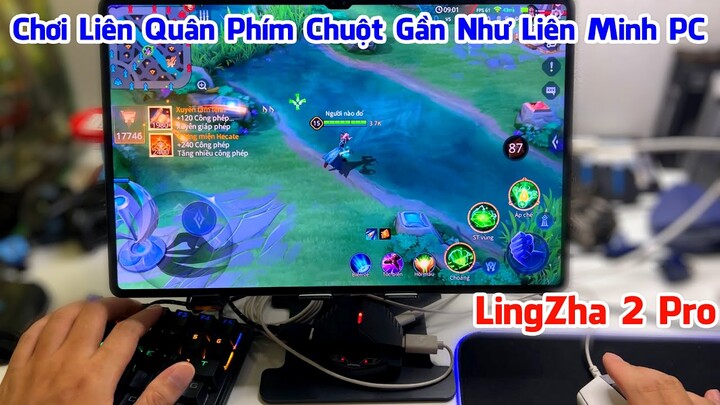 LingZha 2 pro - Hướng Dẫn Map Phím Liên Quân Mobile Chơi Game Bằng Bàn Phím Chuột Như Liên Minh