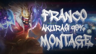 MLBB Gameplay Franco akurasi hook 90%