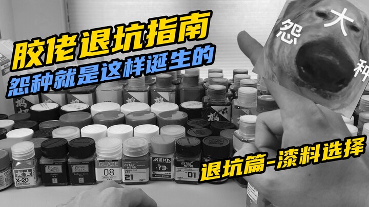 【胶佬退坑指南】退坑篇——喷涂漆料的选择