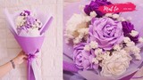 Hoa Valentine |CÁCH BÓ HOA HỒNG TẶNG NGÀY 14.2 Ý NGHĨA - Hướng dẫn làm hoa hồng bằng giấy nhún