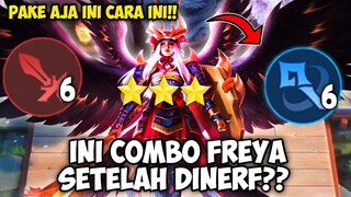 COMBO FREYA SETELAH DINERF?? MAGE WEAPON MASTER KUAT LAGI? COMBO TERBARU MAGIC CHESS UPDATE