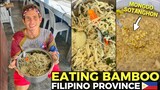EATING BAMBOO In The PHILIPPINES - Mindoro to Batangas Motor Vlog! (BecomingFilipino)