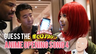 i made strangers guess the anime opening