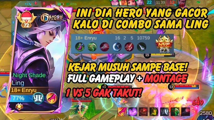 AUTO WS NIH HERO BIKIN LING JADI GACOR | 1 VS DUNIA! FULL GAMEPLAY NO CLICK BAIT