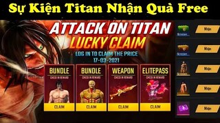 [Garena Free Fire] Quà Sự Kiện Attack On Titan Miễn Phí Cực Đã - Trợ Thủ Mới Rồng Dreki Cực Cute