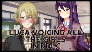 Luca Kaneshiro voicing all the Waifus in Doki Doki Literature Club【NIJISANJI EN】