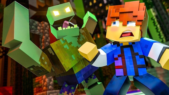 Zombie BOSS BATTLE !? (Minecraft Academy)