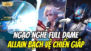 "TRỞ THÀNH GUNDAM" Allain Bạch Vệ Chiến Giáp Build Full Dame Đánh Cho Team Bạn Không Kịp Trở Tay