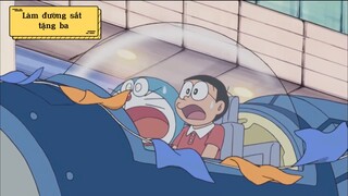 DORAEMON| Tập phim: làm đường sắt tặng ba