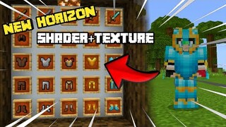 NEW HORIZON TEXTURE+SHADER RESOURCES PACK | Minecraft Bedrock | MCPE | Texture Showcase | 1.16.201