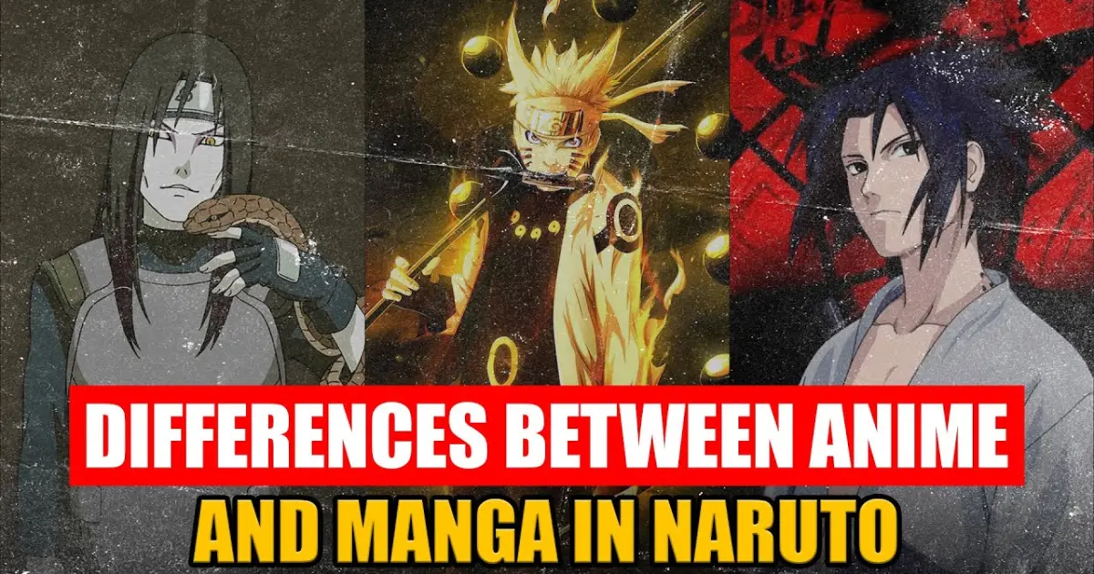 Differences between Anime and Manga in Naruto || Netizenly - Bilibili Differences between Anime and Manga in Naruto || Netizenly - Bilibili