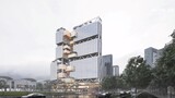 [Anime] Thiết kế toà nhà văn phòng cao tầng | D5 & Lumion