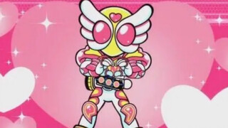 Check out the pink forms of Kamen Rider