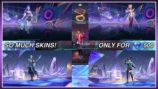 How much for Moonlit Wish Event M-world skins, Stun skins, Atomic Pop Skins & Limited Epic Recall!