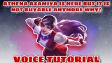 WHY GUINEVERE ATHENA ASAMIYA IS NOT BUYABLE ANYMORE - GUINEVERE VOICE TUTORIAL - MOBILE LEGENDS
