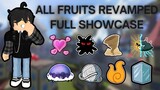 Blox Fruits ALL Revamped Fruits Showcase | Update 17 Part 3 | Dough Awakening | Mopey