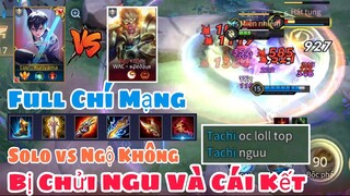 TOP Allain | Allain Full Chí Mạng Solo Với Ngộ Không Bị Đồng Đội Chửi Và Cái Kết ✓