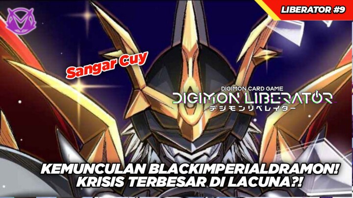 Kenunculan BlackImperialdramon! Krisis Terbesar Di Lacuna?! Manga Digimon Liberator Review Chapter 9