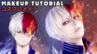 ☆ Shoto Todoroki Cosplay Makeup Tutorial My Hero Academia ☆