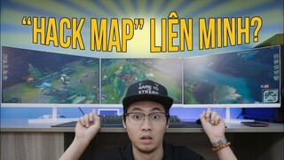 Thử "Hack Map" Liên Minh Huyền Thoại Bằng Dàn Màn Hình Cực Rẻ!