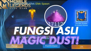 BAKAR MAGIC DUST BUAT DAPETIN EFEK SPAWN+BORDER KEREN PERMANEN❗