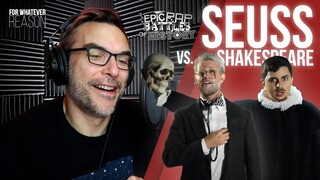 Epic Rap Battles of History - Dr. Seuss vs William Shakespeare | Reaction