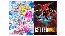 Heartcatch Precure X Getter Robo HEATS Opening