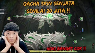 NEKAT GACHA SKIN SENJATA SULTAN SENILAI 20 JUTA , GILA HOKI BANGET COY !! - PUBG MOBILE