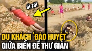 KỲ LẠ MÔN THIỀN, DU KHÁCH "ĐÀO HUYỆT" GIỮA BIỂN NẰM LA LIỆT ĐỂ CẢM NHẬN ĐỘ CHILL CỦA TRỜI ĐẤT