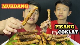 MUKBANG PISANG COKLAT LUMER - MAKANAN MANIS PISCOK SERIBUAN, ENAK DAN MANIS BIKIN CEPAT KENYANG