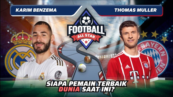 Benzema vs Muller: Siapa Pemain Terbaik Dunia!? | Match 174 #AdaDiShorts #AdaBanyakEpicMoment