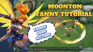 THANKS MOONTON FOR THIS FANNY TUTORIAL 😱 FANNY GODS NAKO 😱